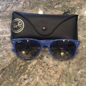 Blue Ray Ban Wayfarer Sunglasses